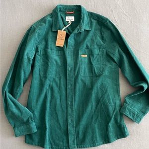 Passenger Corduroy Long Sleeve Shirt Jacket Large